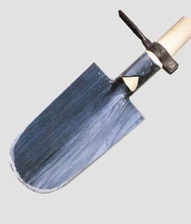 Vanga acciaio vivaisti con staffa e manico legno - 15 cm x 28,5 cm MillStore (2499450)