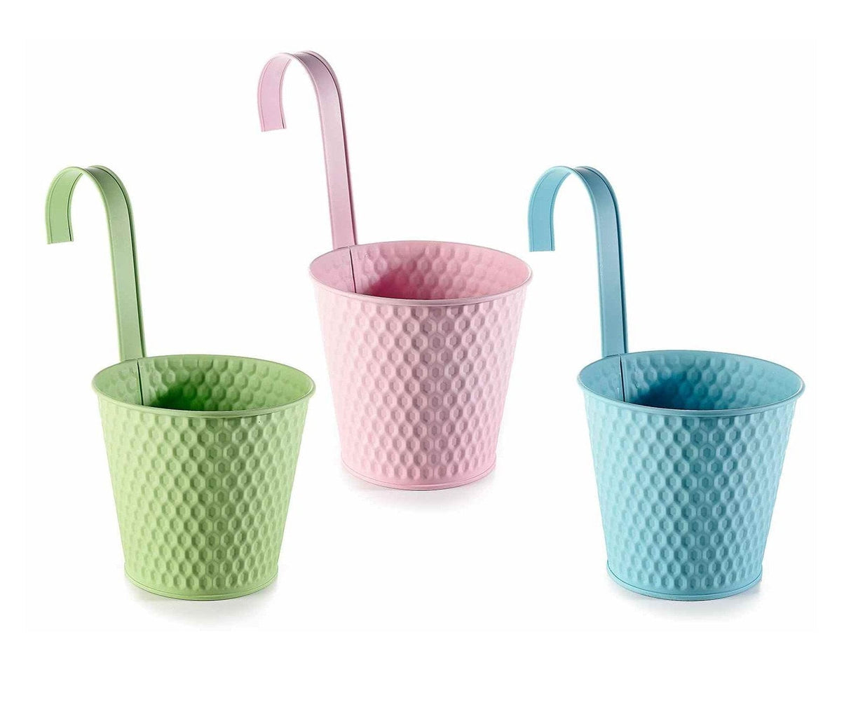 Vaso in metallo colorato - da appendere con gancio MillStore (2499640)