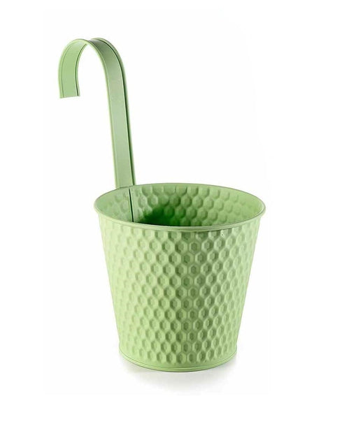 Vaso in metallo colorato - da appendere con gancio Verde Salvia MillStore (2499642)