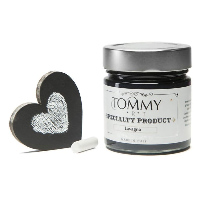 Vernice Shabby Chic Speciality Product - Effetto Lavagna - Tommy Art Nero / ml 80 Tommy Art (2499831)