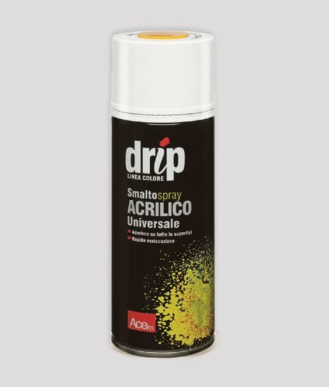 Vernice Spray Drip - Bianco Opaco ral 9010 - 400 ml MillStore (2499833)