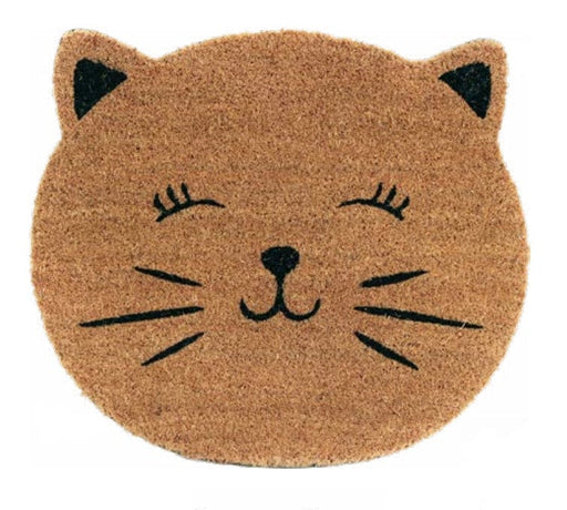 Zerbino in cocco gatto con orecchie - Ø 50 cm Boltze (3189471)