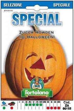 Zucca Howden Halloween Ibrido - Busta Sementi L'Ortolano (2500083)