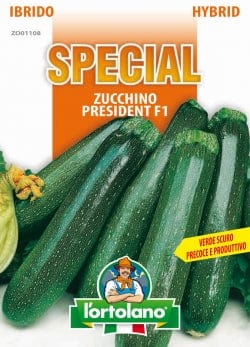 Zucchino scuro President Special F1 - L'Ortolano L'Ortolano (2500130)