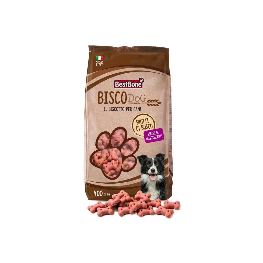 Biscotti per cani ai Frutti di Bosco - Biscodog 400 gr Record (2492090)