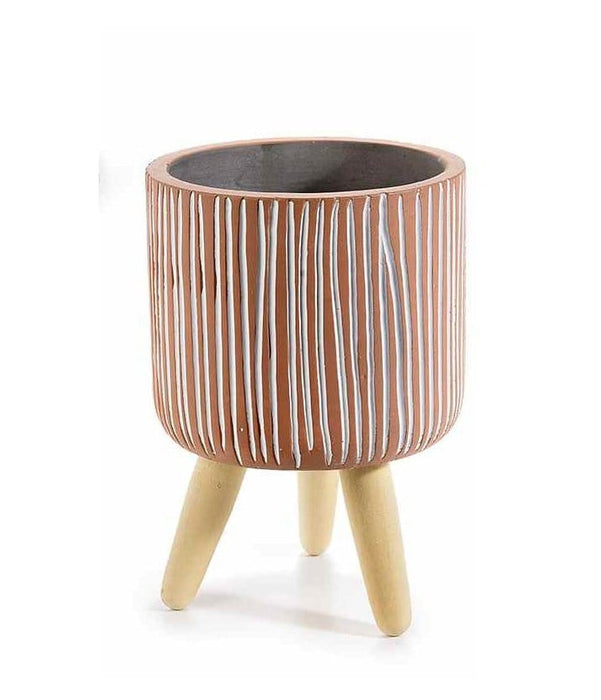 Vaso in cemento decorato - African MillStore (2499624)