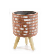 Vaso in cemento decorato - African MillStore (2499625)