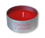 Z-Light Candela alla citronella per esterni in lattina 96x40 mm Cereria Artigiana Umbra (2499955)