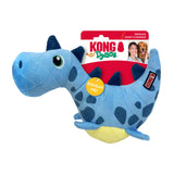 KONG Gioco per cani Dinosauro blu - M/L