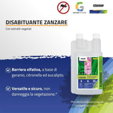 Nebulizzatore anti-zanzare Kit Geyser Essential - 4 L con tubi, spruzzatori, insetticida e disabituante