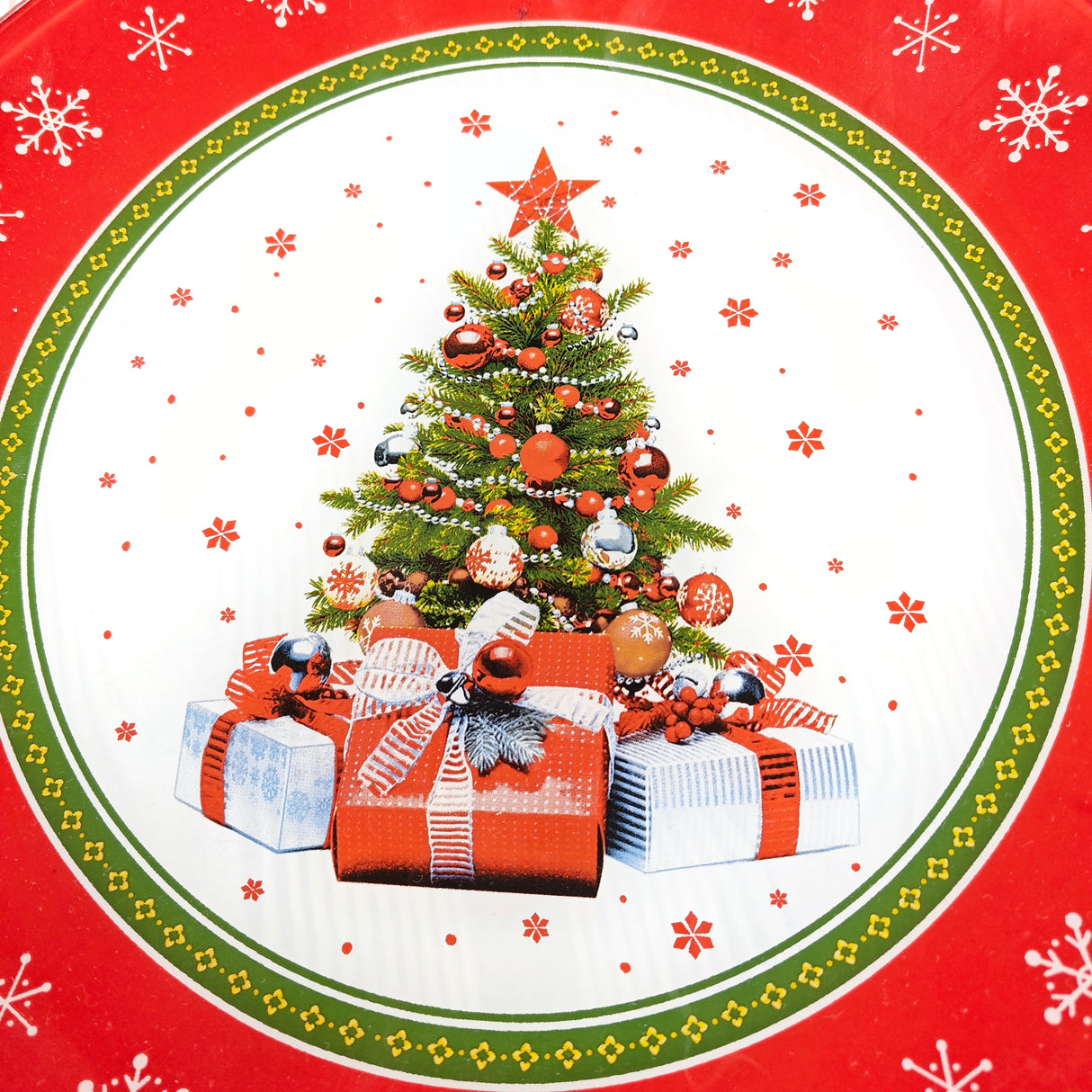 Set Piatto e paletta in vetro a tema Natalizio - 2 motivi