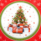 Set Piatto e paletta in vetro a tema Natalizio - 2 motivi