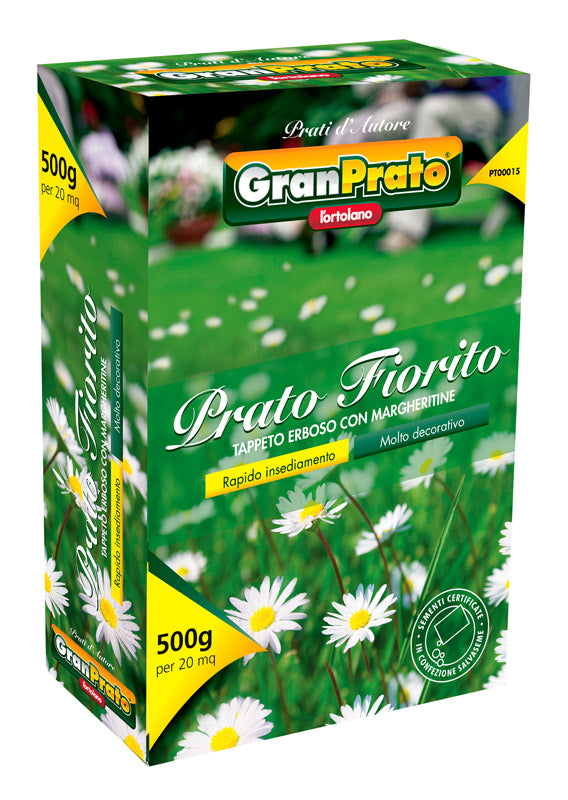 L'Ortolano Gran Prato FLOWERING LAWN - Lawn with daisies Gr. 500