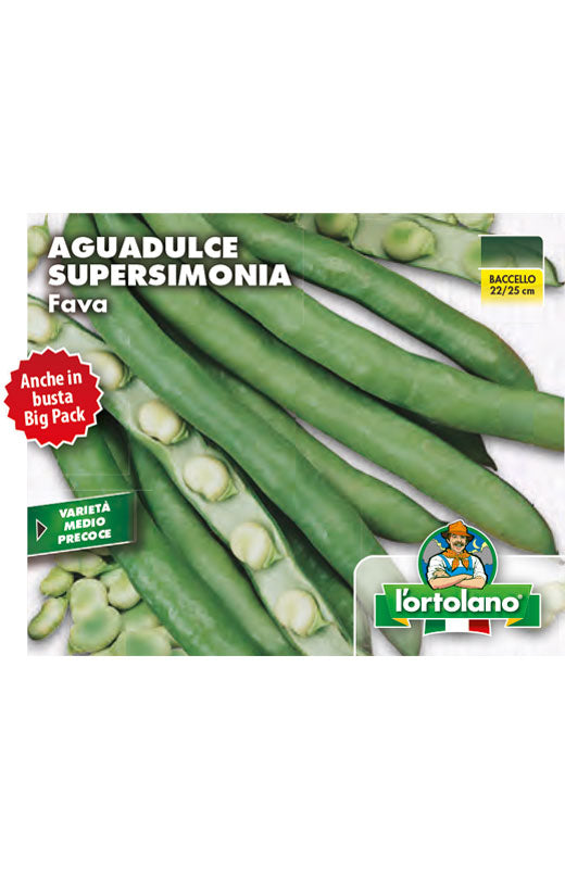 Semi di Fava Aguadulce Supersimonia - L'Ortolano