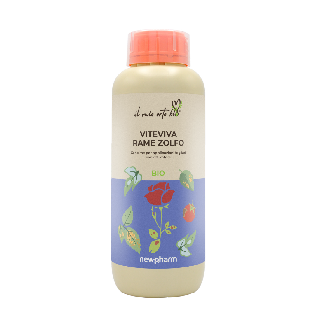 Concime a base di vite rossa Vitaviva rame zolfo - 1 kg - Il Mio Orto Bio