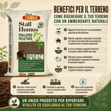 Stallatico Pellettato eco con humus - 2 formati