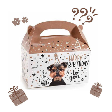 Box Regalo Cane - Scegli il tuo snack o gioco Happy Birthday MillStore (4206384)