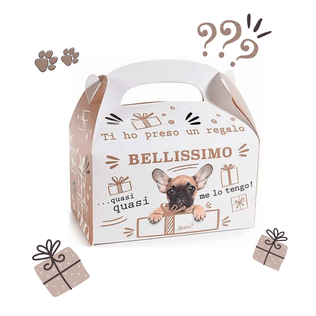 Box Regalo Cane - Scegli il tuo snack o gioco Un Bellissimo Regalo MillStore (4206381)