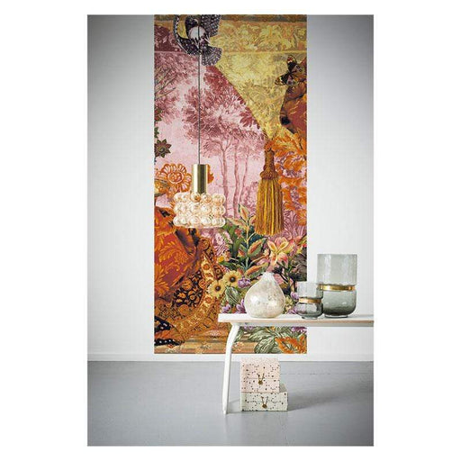 Carta da parati effetto barocco moderno colorata Gobelin Panel cm.100x250h. Komar