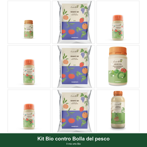 Kit Bio contro Bolla del pesco - Il mio orto Bio