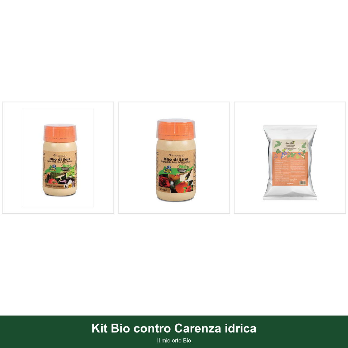 Kit Bio contro Carenza idrica - Il mio orto Bio