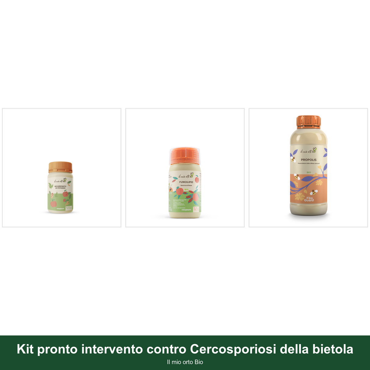 Kit pronto intervento contro Cercosporiosi della bietola - Il mio orto Bio