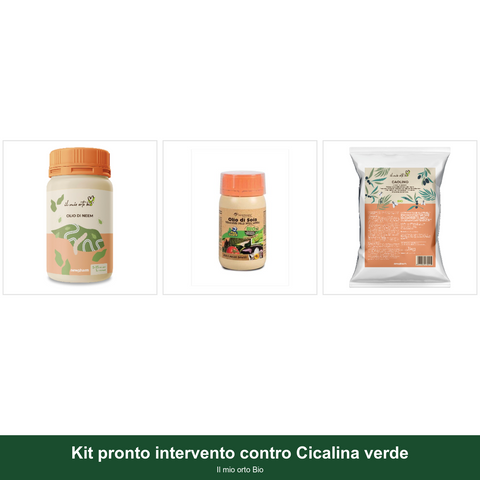 Kit pronto intervento contro Cicalina verde - Il mio orto Bio
