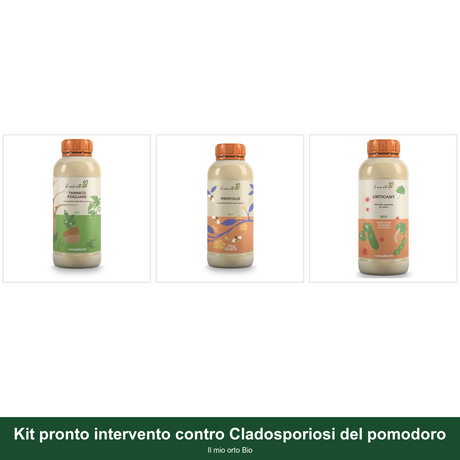 Kit pronto intervento contro Cladosporiosi del pomodoro - Il mio orto Bio