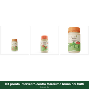 Kit pronto intervento contro Marciume bruno dei frutti - Il mio orto Bio