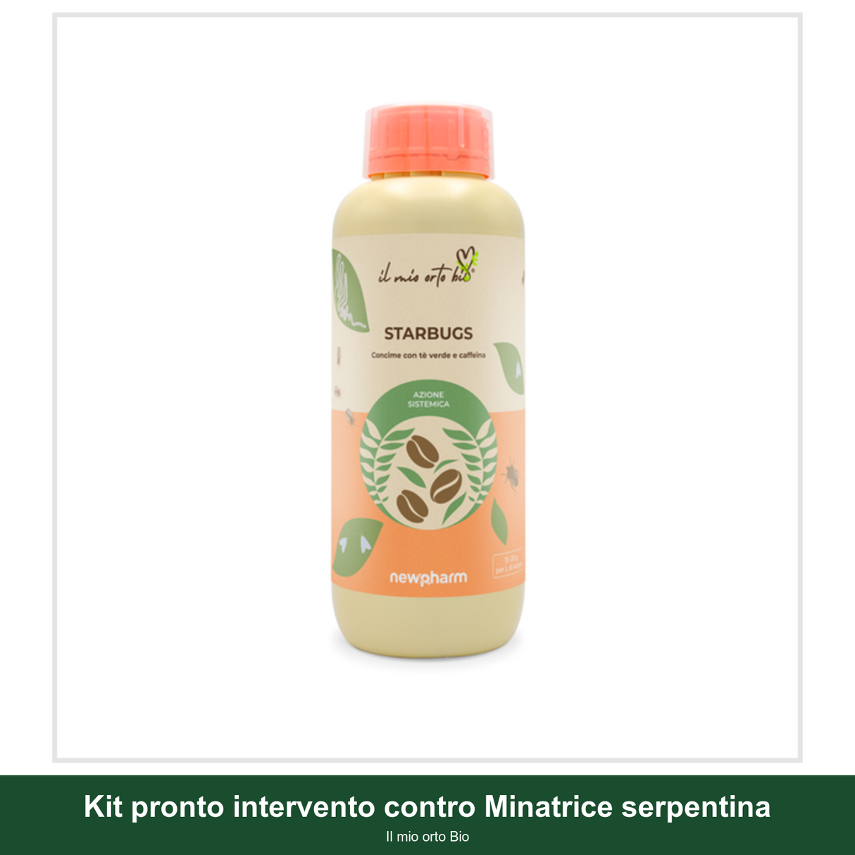 Kit pronto intervento contro Minatrice serpentina - Il mio orto Bio