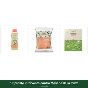 Kit pronto intervento contro Mosche della frutta - Il mio orto Bio