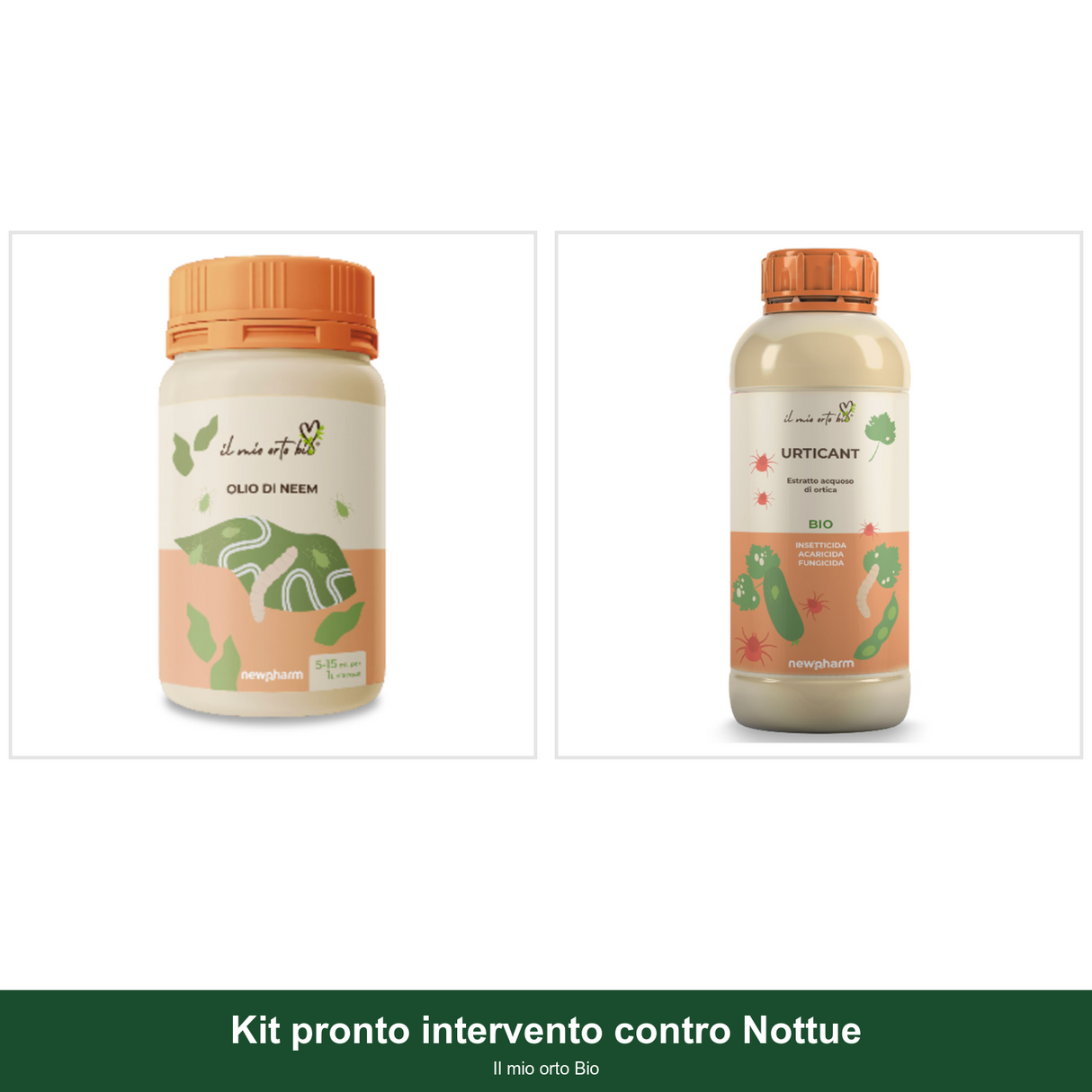 Kit pronto intervento contro Nottue - Il mio orto Bio
