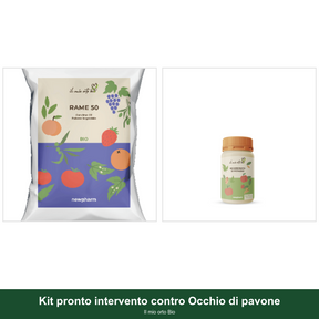 Kit pronto intervento contro Occhio di pavone - Il mio orto Bio