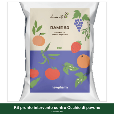 Kit pronto intervento contro Occhio di pavone - Il mio orto Bio