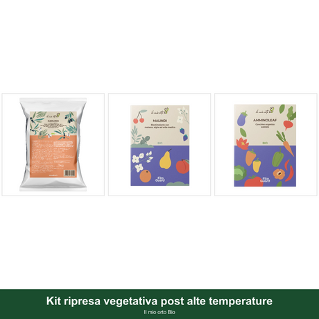 Kit ripresa vegetativa post alte temperature - Il mio orto Bio