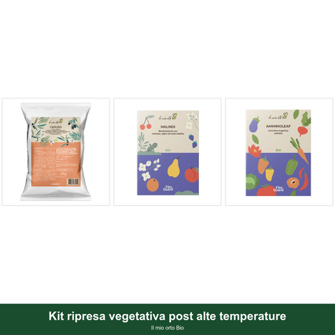 Kit ripresa vegetativa post alte temperature - Il mio orto Bio