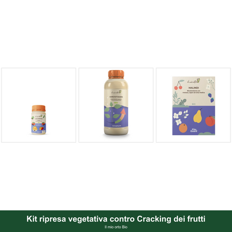 Kit ripresa vegetativa contro Cracking dei frutti - Il mio orto Bio