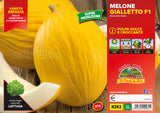 Melon jaune Syderal F1 - 1 plante 10 cm - Orto Mio