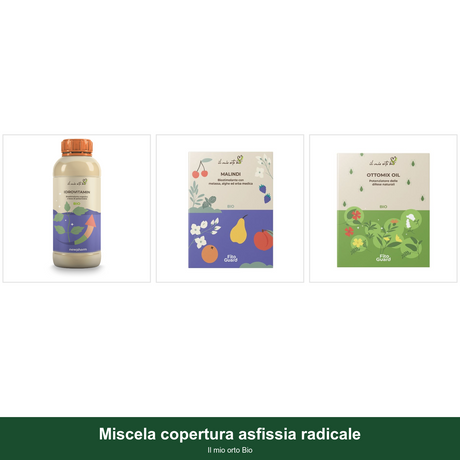 Miscela copertura asfissia radicale