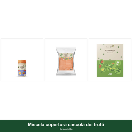 Miscela copertura cascola dei frutti