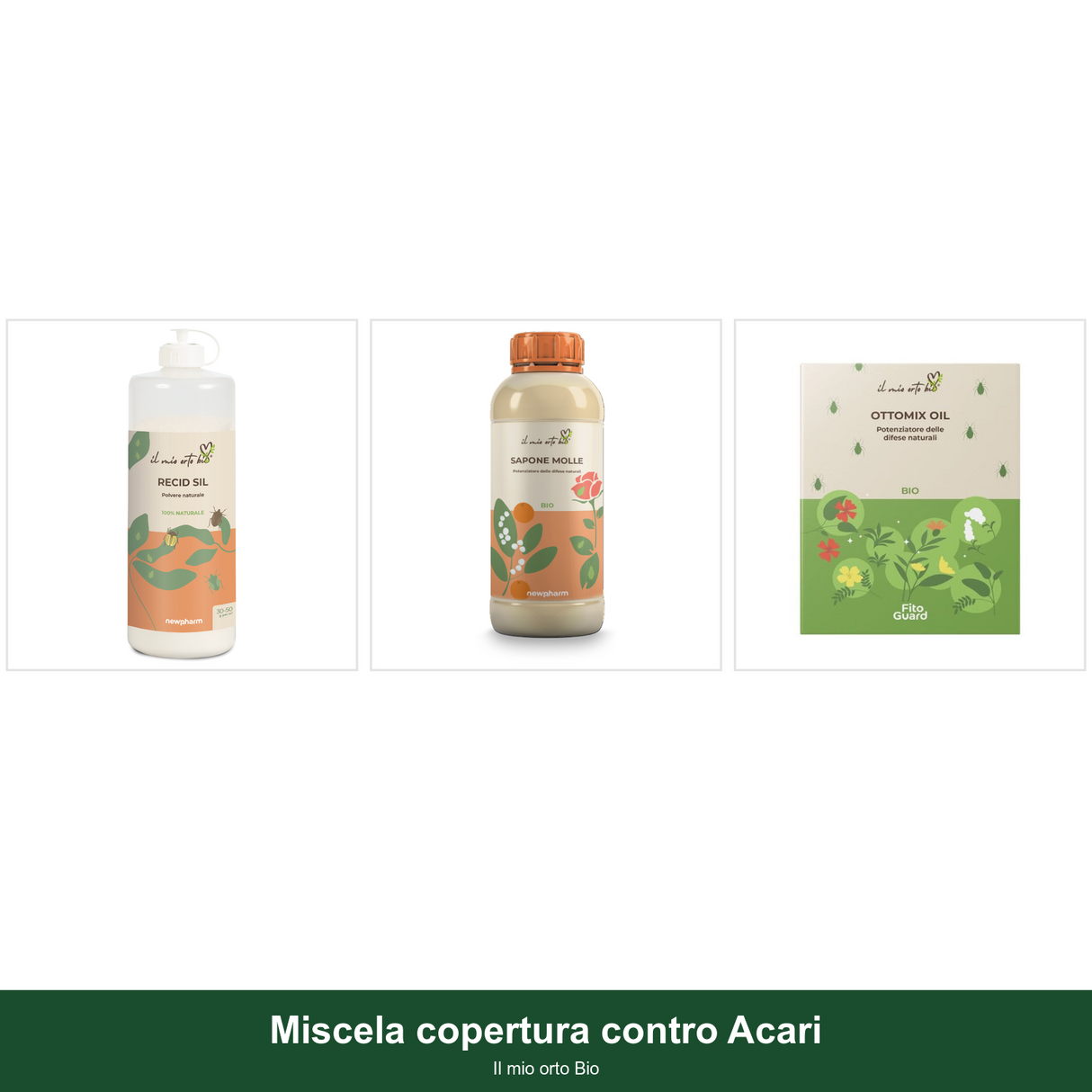 Miscela copertura contro Acari