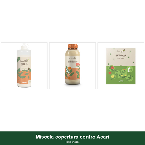 Miscela copertura contro Acari