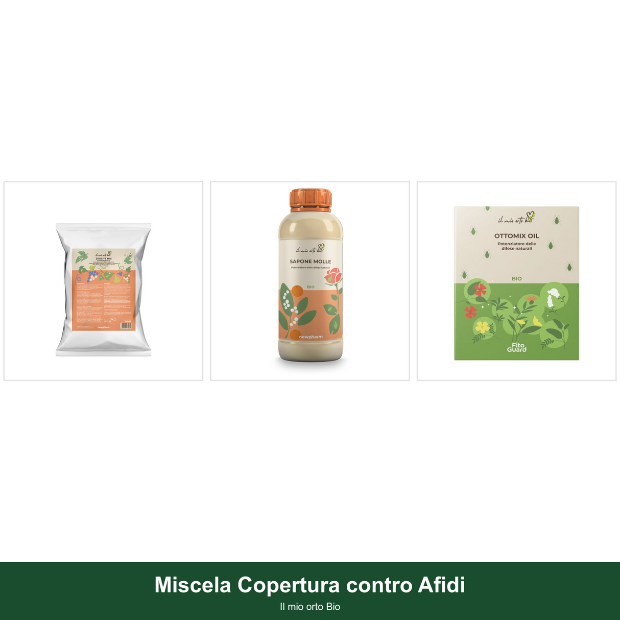 Miscela Copertura contro Afidi - Il mio orto Bio