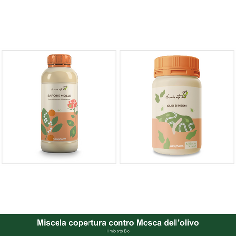 Miscela copertura contro Mosca dell'olivo