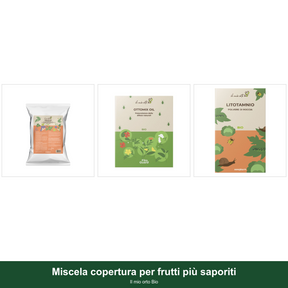 Miscela copertura per frutti più saporiti