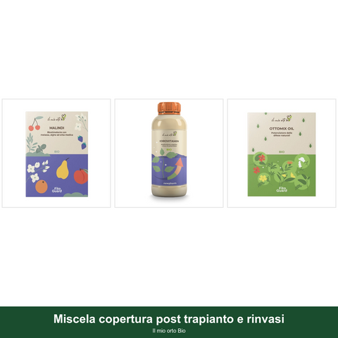 Miscela copertura post trapianto e rinvasi