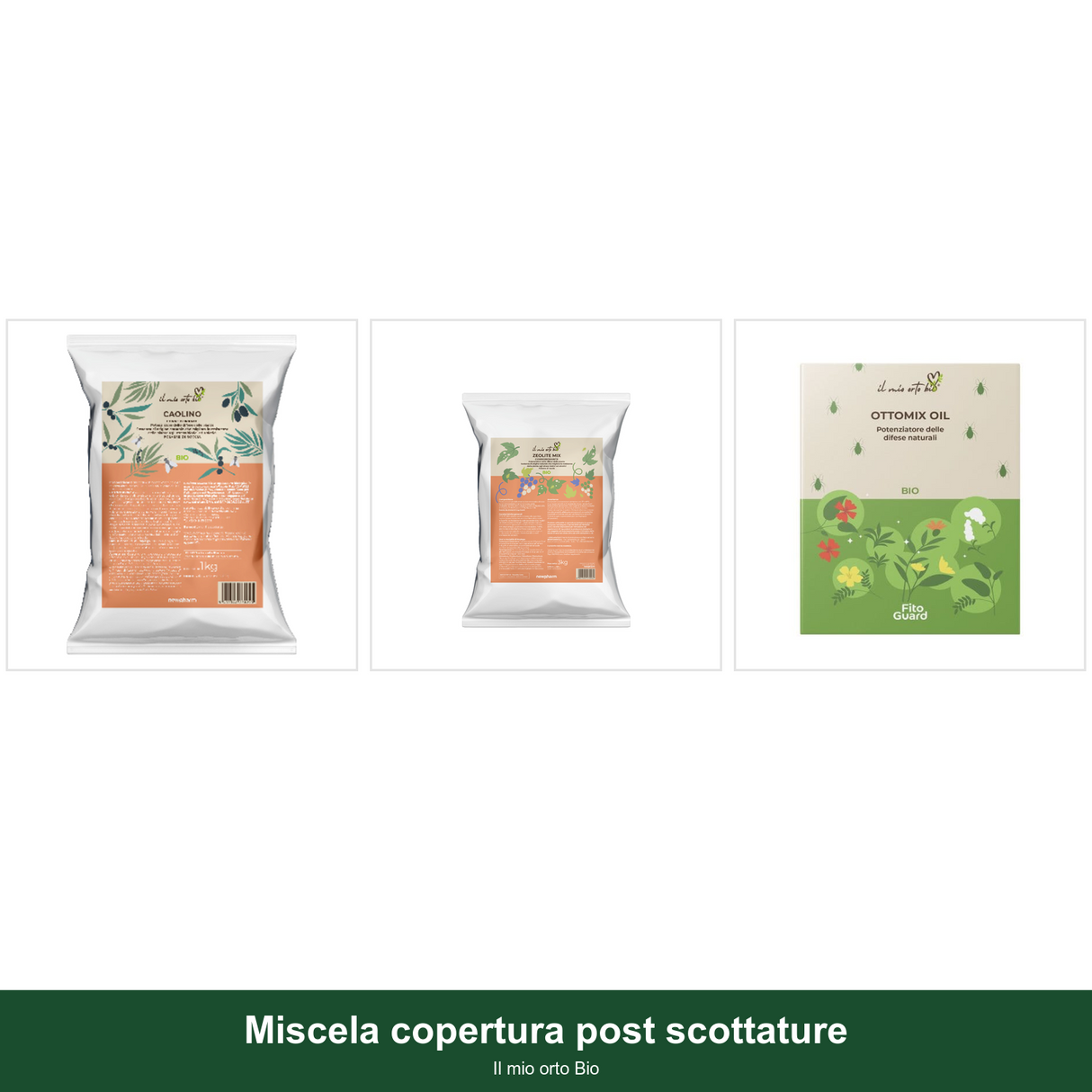 Miscela copertura post scottature