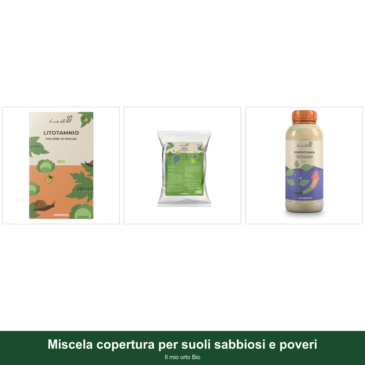 Miscela copertura per suoli sabbiosi e poveri