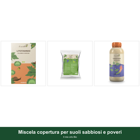 Miscela copertura per suoli sabbiosi e poveri