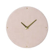 Orologio in velluto a costine cm.37 beige Koopman